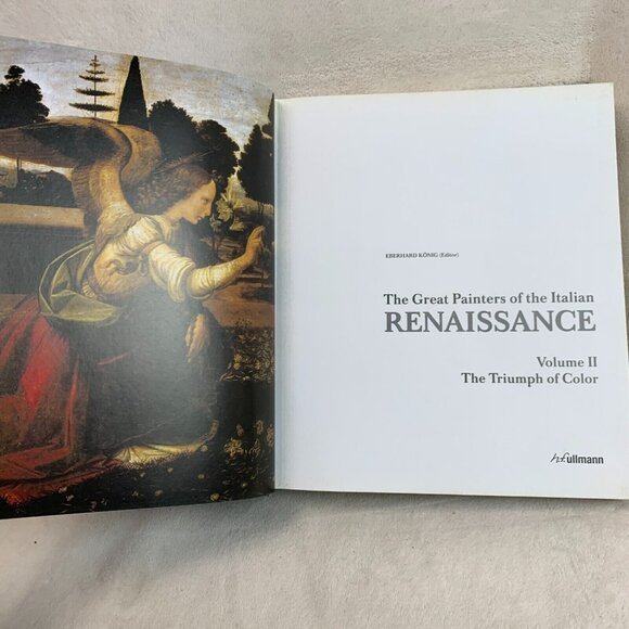 The Great Painters of the Italian Renaissance Volume 2 Hardcover (BIG BOOK) - Picture 4 of 15